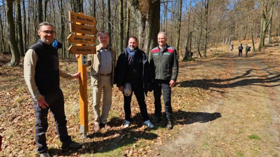 Otevření přeshraniční trasy v NP České Švýcarsko